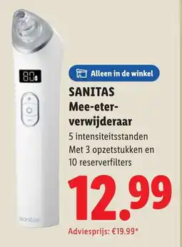 Lidl Sanitas Mee eter verwijderaar aanbieding