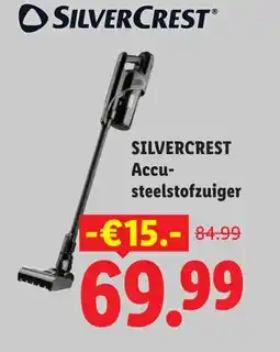 Lidl Silvercrest Accu steelstofzuiger aanbieding