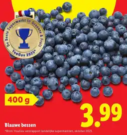 Lidl Blauwe bessen aanbieding