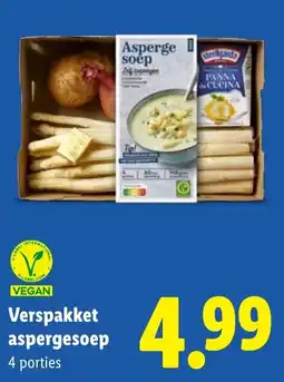 Lidl Verspakket aspergesoep aanbieding