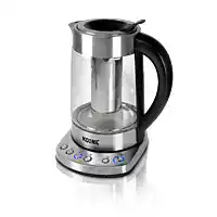 MediaMarkt Koenic Ktm 221723 M Waterkoker/theemaker Transparant Zilver aanbieding