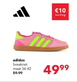 Scapino Adidas breaknet Sleek Pulse Magenta dames sneakers aanbieding