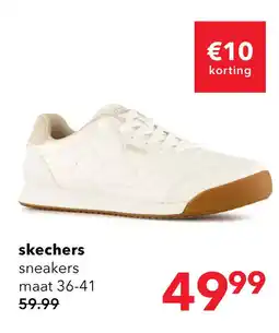 Scapino Skechers BOBS Billie Wild Comfort dames sneakers wit aanbieding