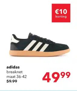 Scapino Adidas Breaknet Sleek dames sneakers zwart aanbieding