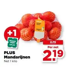 PLUS PLUS Mandarijnen aanbieding