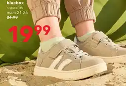 Scapino Blue Box jongens sneakers grijs wit aanbieding