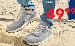 Scapino Van Beers suède heren sneakers blauw aanbieding