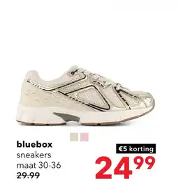 Scapino Blue Box meisjes sneakers wit goud aanbieding