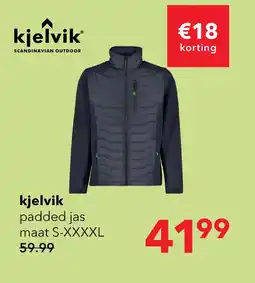 Scapino Kjelvik heren jas groen aanbieding