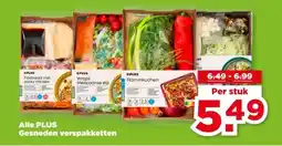 PLUS Alle PLUS Gesneden verspakketten aanbieding