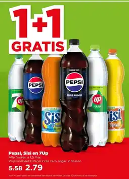 PLUS Pepsi, Sisi en 7Up aanbieding