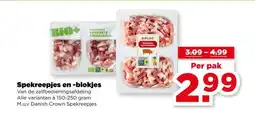 PLUS Spekreepjes en -blokjes aanbieding