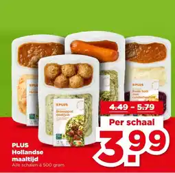 PLUS PLUS Hollandse maaltijd aanbieding