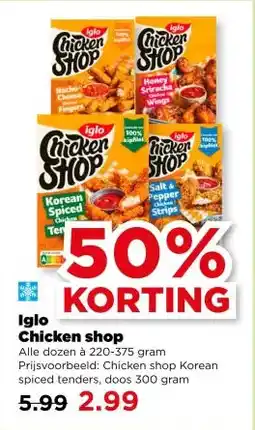 PLUS Iglo Chicken shop aanbieding