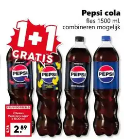 Coop Pepsi cola aanbieding