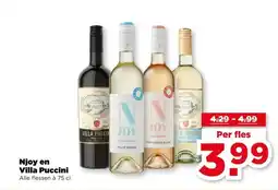 PLUS Njoy en Villa Puccini aanbieding