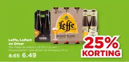 PLUS Leffe, LeFort en Omer aanbieding
