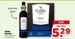 PLUS Gallo Merlot aanbieding
