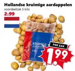 Coop Hollandse kruimige aardappelen aanbieding