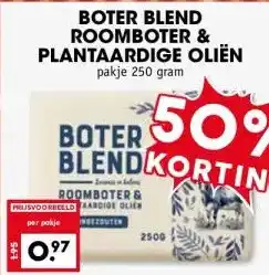 Coop BOTER BLEND ROOMBOTER & PLANTAARDIGE OLIËN aanbieding