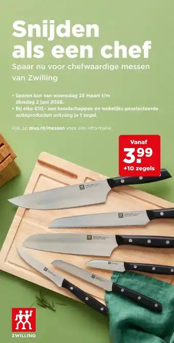 PLUS Snijden als een chef aanbieding