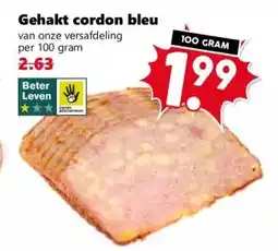 Coop Gehakt cordon bleu aanbieding