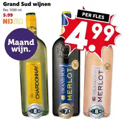 Coop Grand Sud wijnen aanbieding