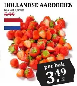 Coop HOLLANDSE AARDBEIEN aanbieding