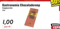 Budget Food Gastronomia Chocoladereep Cappuccino — aanbieding