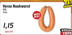 Budget Food Verse Rookworst XXL aanbieding