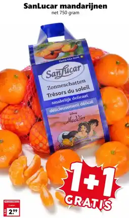 Coop SanLucar mandarijnen aanbieding