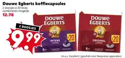 Coop Douwe Egberts koffiecapsules aanbieding
