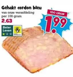 Boon`s Markt Gehakt cordon bleu aanbieding