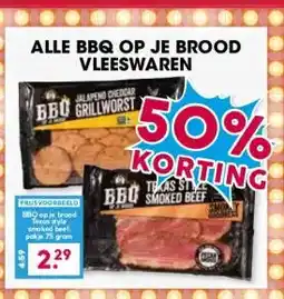 Boon`s Markt ALLE BBQ OP JE BROOD VLEESWAREN aanbieding