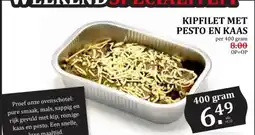 Coop KIPFILET MET PESTO EN KAAS aanbieding