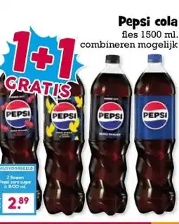 Boon`s Markt Pepsi cola aanbieding