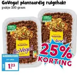 Boon`s Markt GoVega! plantaardig rulgehakt aanbieding