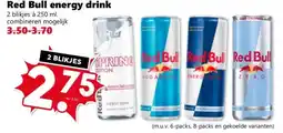 Coop Red Bull energy drink aanbieding