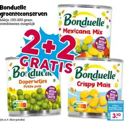 Boon`s Markt Bonduelle groenteconserven aanbieding