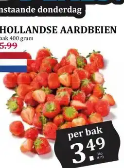 Boon`s Markt HOLLANDSE AARDBEIEN aanbieding