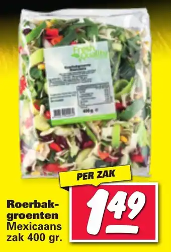 Nettorama Roerbakgroenten 400g aanbieding