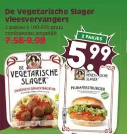 Boon`s Markt De Vegetarische Slager vleesvervangers aanbieding
