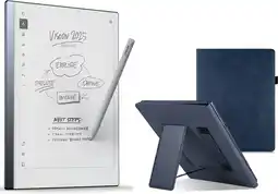 Bol.com reMarkable 2 met Marker en Luxe Blauwe Hoes - the Paper Tablet aanbieding
