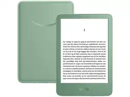 MediaMarkt Amazon Kindle (2024) - 6 Inch 16 Gb Matcha Green aanbieding