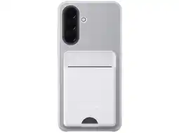 MediaMarkt Samsung Card Slot Telefoonhoesje Voor Samsung Galaxy A57 Grijs aanbieding