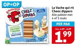 Hoogvliet La Vache qui rit Cheez Dippers aanbieding