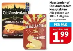 Hoogvliet Maaslander of Old Amsterdam kaasplakken aanbieding