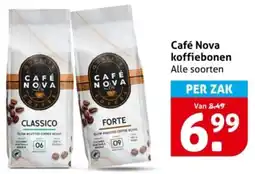 Hoogvliet Café Nova koffiebonen aanbieding