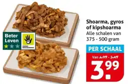 Hoogvliet Shoarma, Gyros of Kipshoarma aanbieding