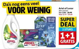 Hoogvliet Ariel of Lenor aanbieding